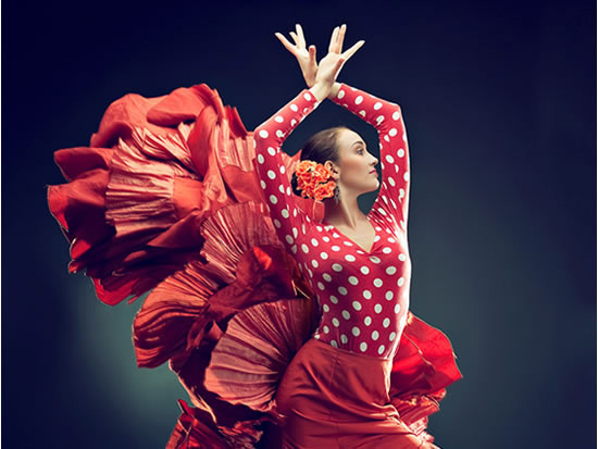 Een Spaanse danseres